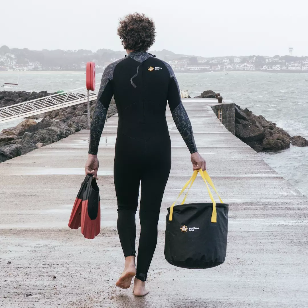 Combinaison Longe-côte Double-Zip 4:3 mm Homme Anfibi by Mellow Sea