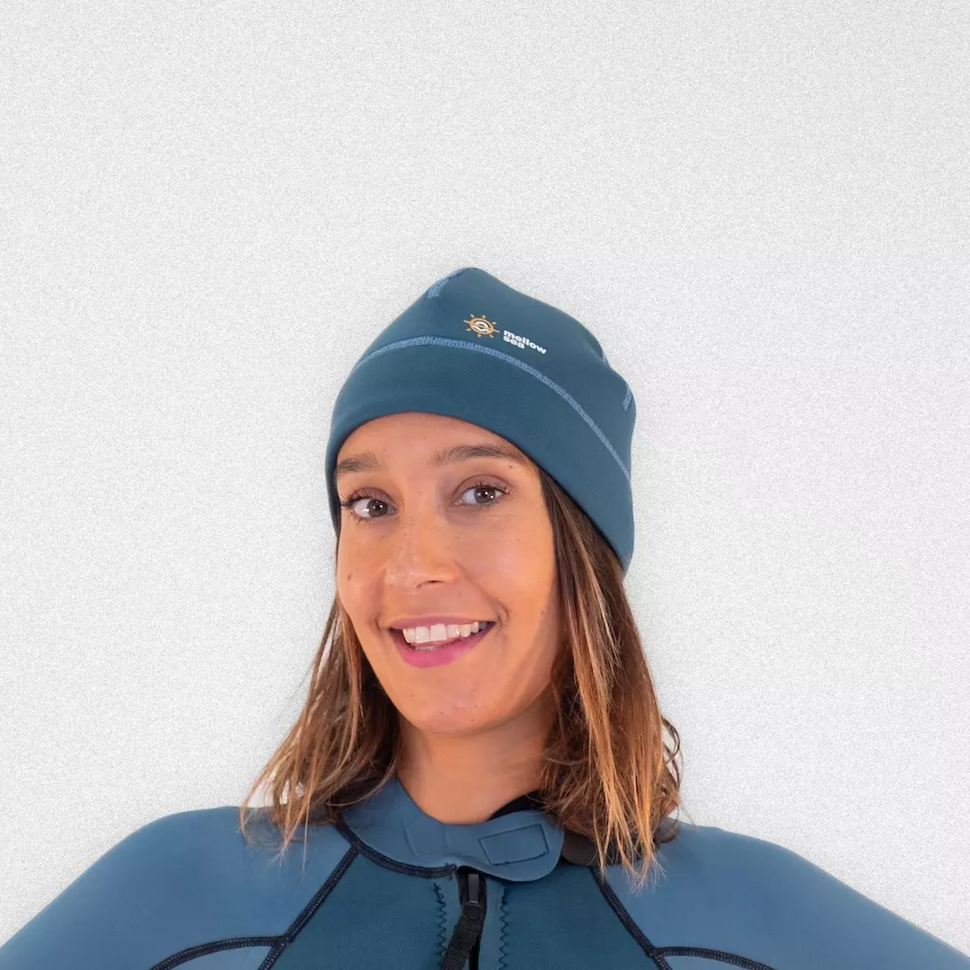 Bonnet néoprène 3 mm Bleu