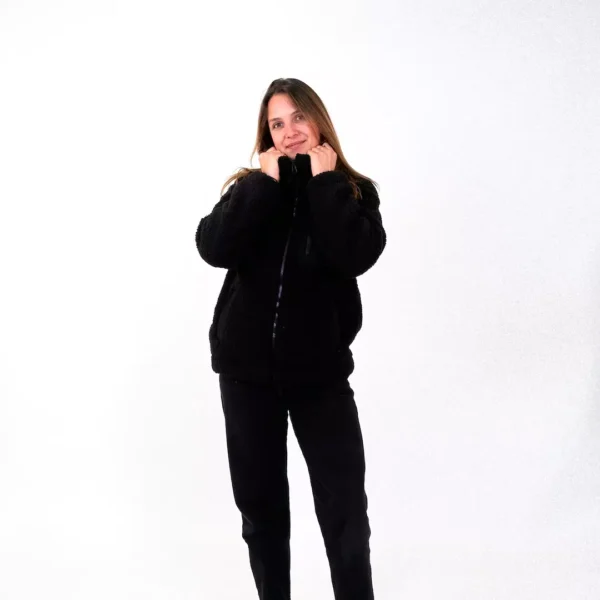 Giacca unisex in sherpa di Mellow Sea Ocean Nation